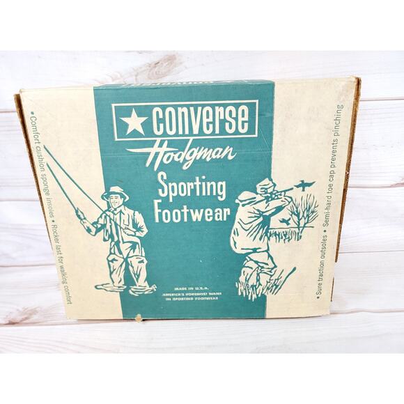 Vtg 50s-60s Converse Hodgman F S Wadewell Sz 13 #13408 Waders Fly Fishing NEW - Picture 14 of 16